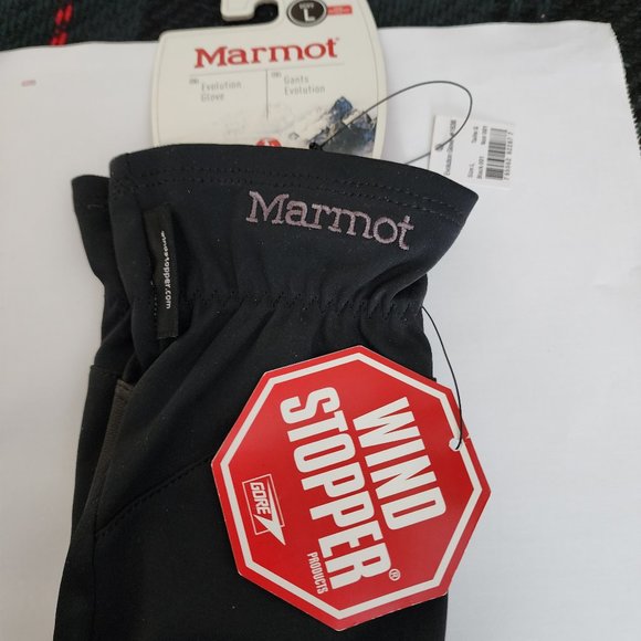 MARMOT Other - MARMOT EVOLUTION WIND STOPPER GLOVES, L
